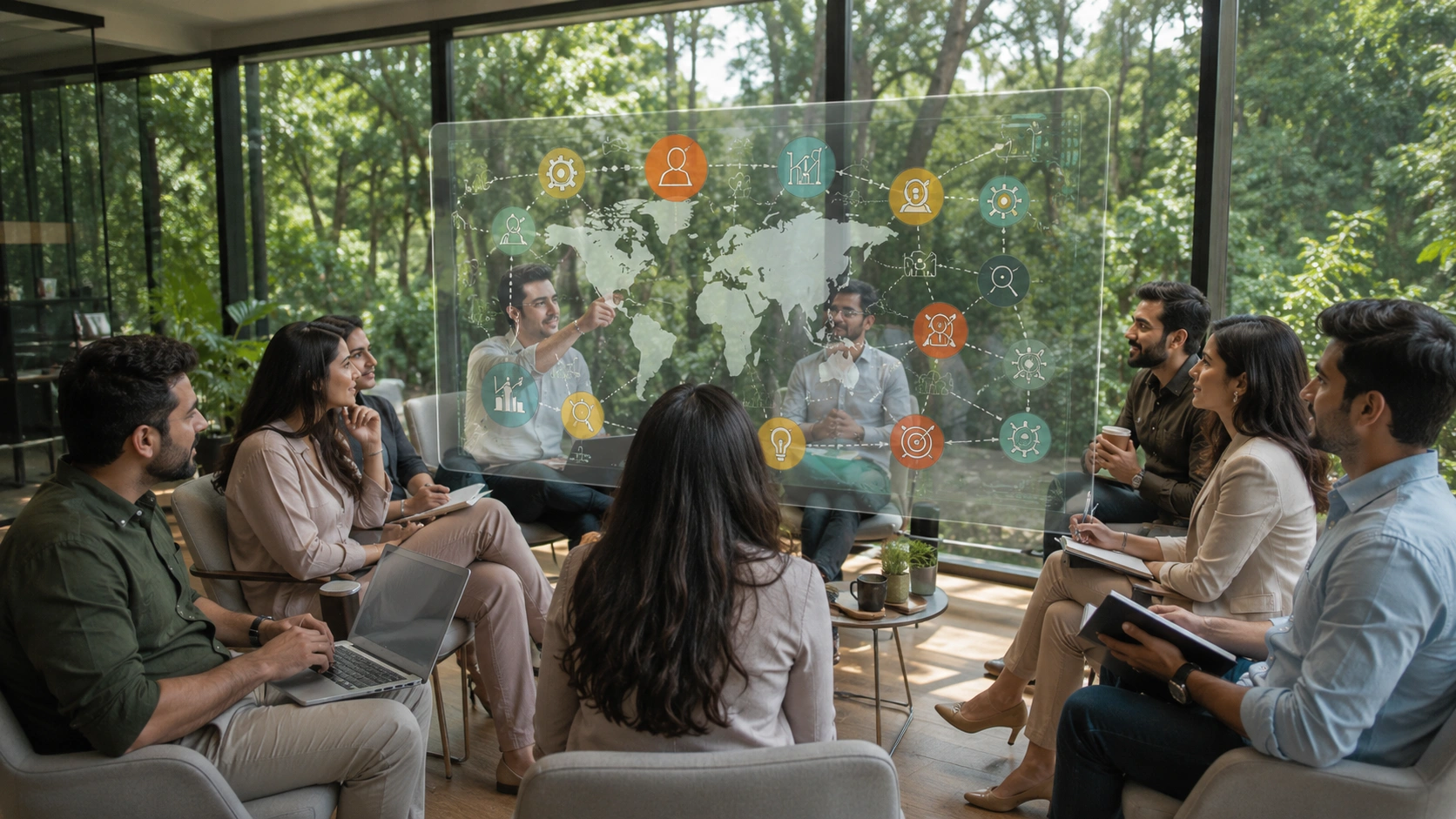 AZRIVA developer planning a scalable, AI-driven app architecture